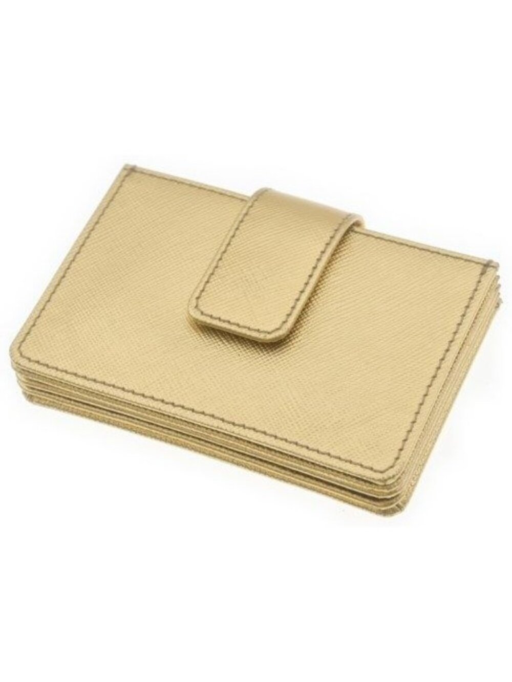 Prada Card Case Card Holders Gold - Picture 2 of 8